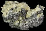Calcite Crystal Clusters in Dolomite Matrix - Missouri #91117-3